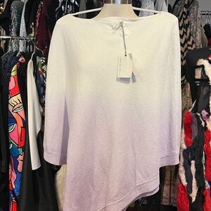 NWT Barefoot Dreams Ombré Violet Poncho